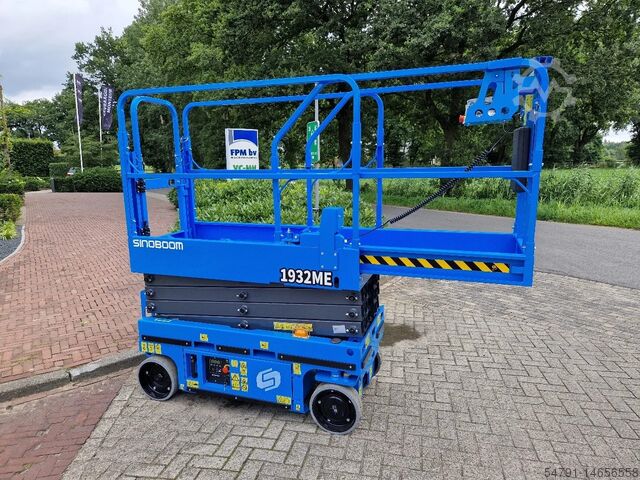 Scissor lift Sinoboom 1932ME (NIEUW, binnen 48h geleverd)