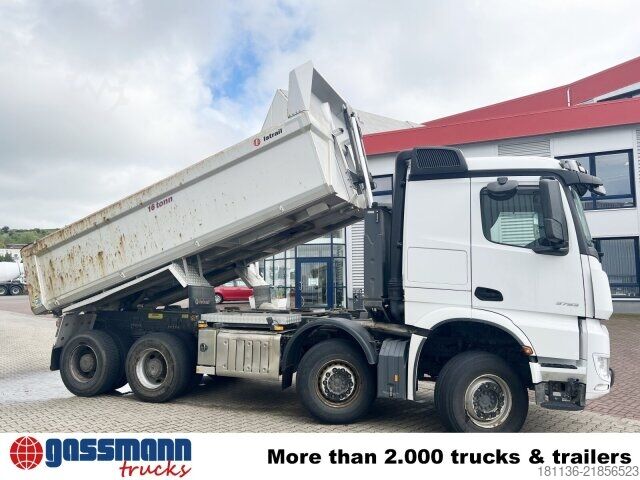Samochód do zadań specjalnych Mercedes-Benz Arocs 3253 K 8x4/4, Retarder, Stahlmulde ca.