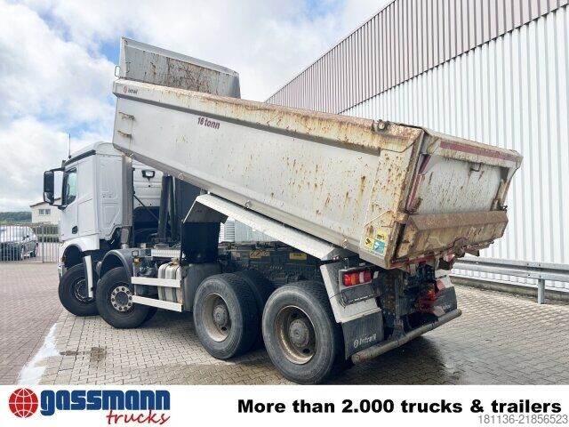 Samochód do zadań specjalnych Mercedes-Benz Arocs 3253 K 8x4/4, Retarder, Stahlmulde ca.