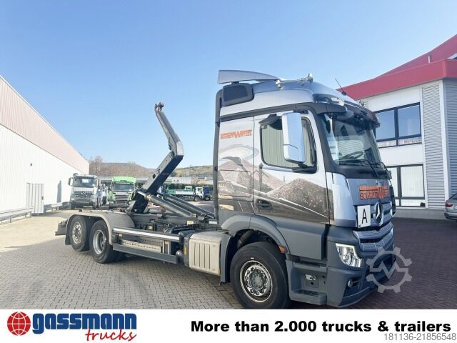 Kroghejselastbil Mercedes-Benz Actros 2548 L 6x2, Liftachse, Retarder, Navi,