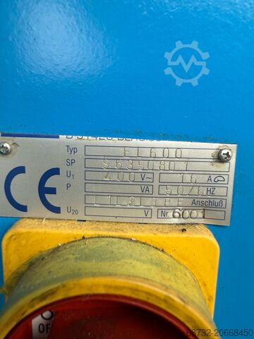 Enskivig planslipmaskin joke EL 600