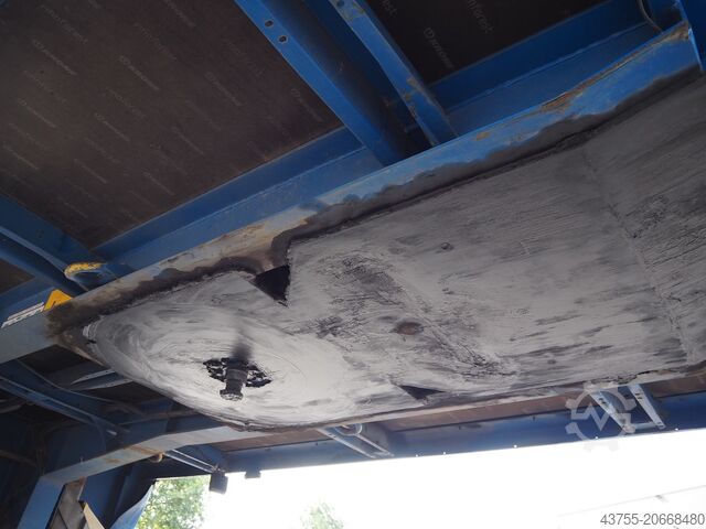 Open oplegger met zeil Krone SD