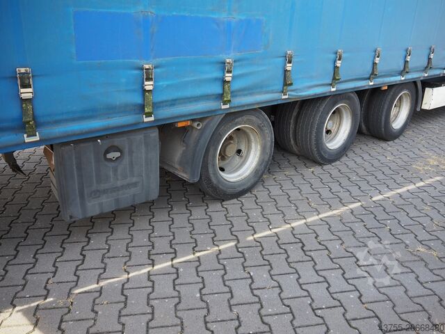 Open oplegger met zeil Krone SD