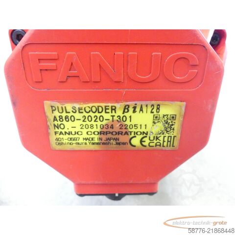 Unitate de control Fanuc A06B-0061-B003 + A860-2020-T301 Pulsecoder SN: C225F314F