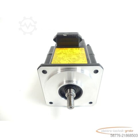 Unità di controllo Fanuc A06B-0218-B200 AC Servo Motor SN: C061F1951 ohne Pulsecoder
