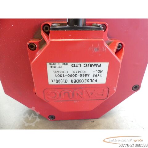 řídicí jednotka Fanuc A06B-0269-B400 SN: C03XA1389 mit A860-2000-T301 Pulsecoder
