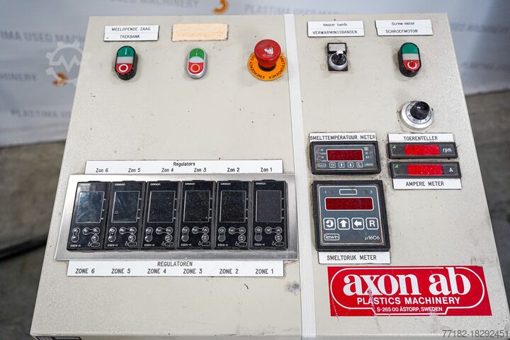 Línea de extrusión de laboratorio para perfiles. Axon AB BX-25