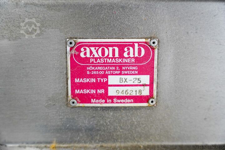 Línea de extrusión de laboratorio para perfiles. Axon AB BX-25