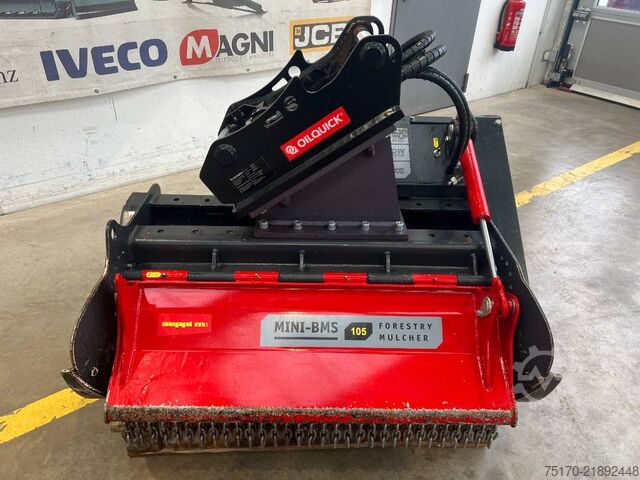 Broyeur Seppi M. MINI-BMS 105 Forstmulcher / OQ45-5 / 5-10 to DE