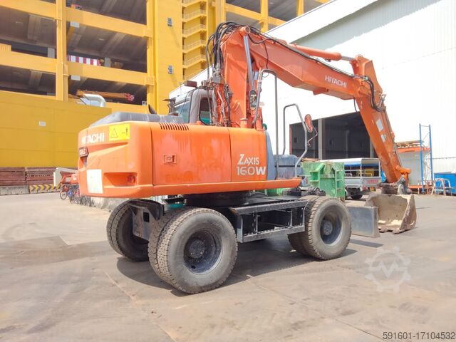 Mini graafmachine Hitachi ZX160W