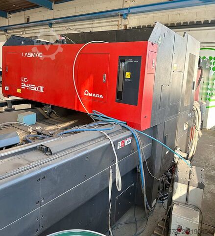 CNC laserový řezací stroj Amada LC-2415 Alpha III - 4kW