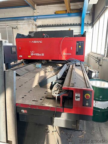 CNC laserový řezací stroj Amada LC-2415 Alpha III - 4kW
