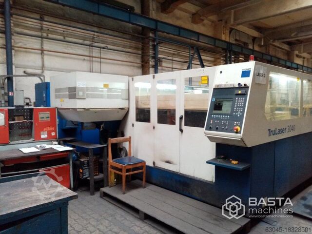 2007 TRUMPF TruLaser 3040, typ laseru TruFlow 4000 TRUMPF TruLaser 3040, type of laser TruFlow 4000