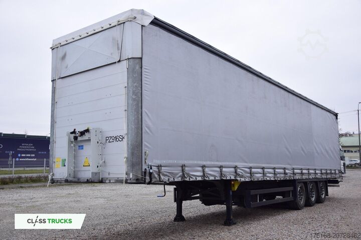 Semi-remorque ouverte avec bâche SCHMITZ CARGOBULL SCS24/L Varios