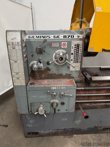 Soustruh hrotový Geminis GE 870 x 4000mm e.p