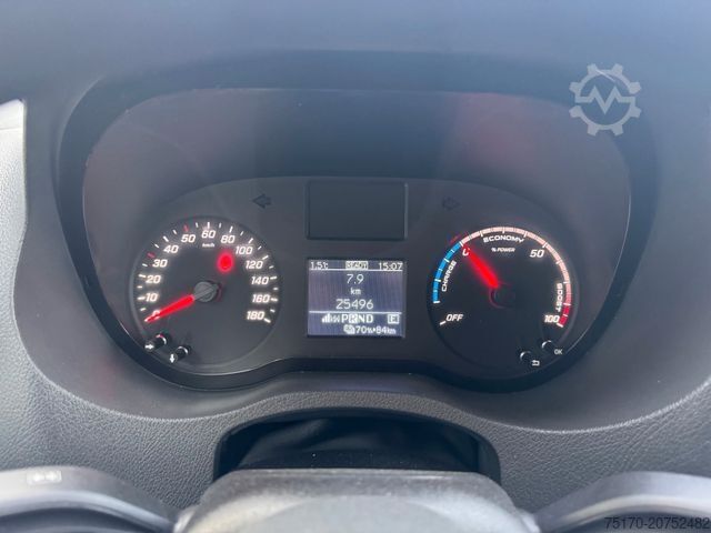 Panel van MERCEDES-BENZ eSprinter 312 DHL Regal KEP-Ausbau