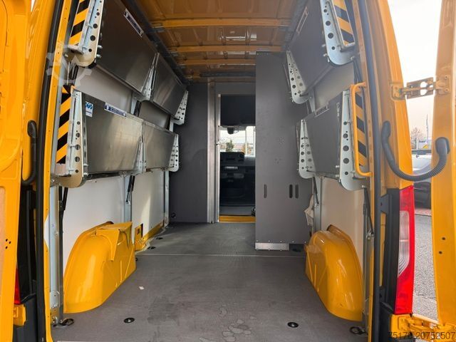Panel van MERCEDES-BENZ eSprinter 312 DHL Regal KEP-Ausbau