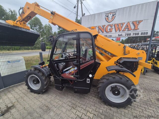 Telescooplader KINGWAY DEUTSCHLAND e. K. Tieflader Teleskoplader 830