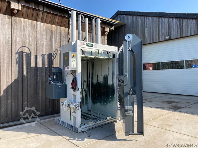 Balíkovací lis, odpadový lis, lis na textil, recyklace HSM V-Press 1160 Plus