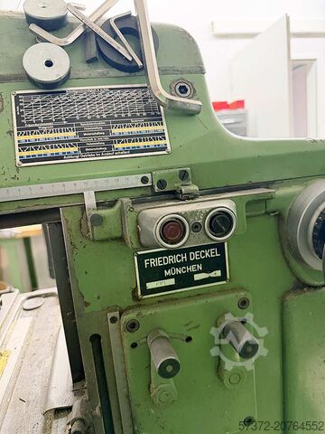 Universal Tool Milling Machine Friedrich Deckel FP 1