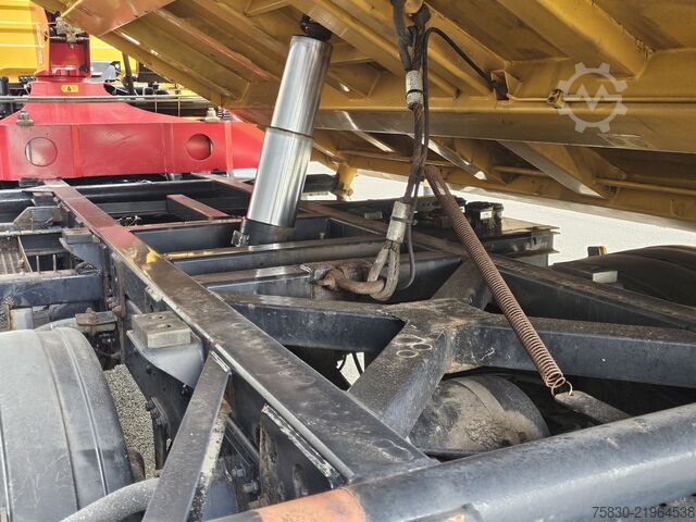 Kipper met kraan MAN TGM 18.250 4x4 BB / CRANE + 3 SIDE TIPPER