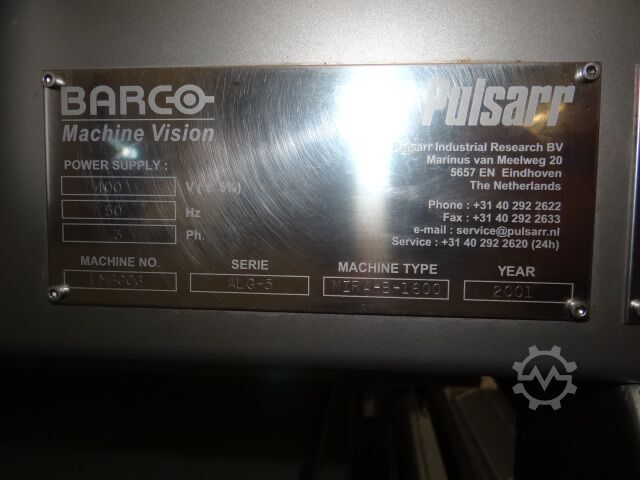 Optische band sorteerder Barco Pulsarr Mira B1600