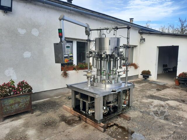 Unieke 9-kops vulmachine Stainless steel Flaschen- und   Flaschenfüller