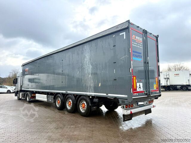 Semirremolque con piso móvil KNAPEN K100 Schubboden 92m³ 10mm Boden