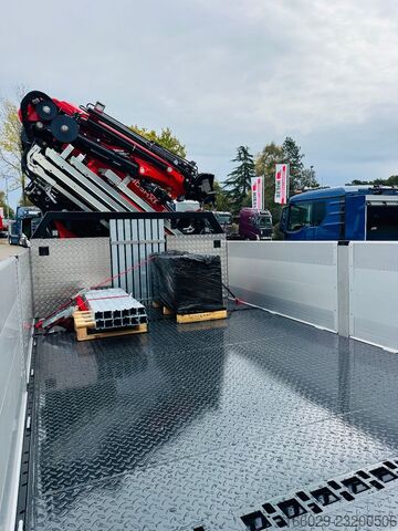 Grúa montada en camión MAN TGS 35.520 8x2 Hydrodrive 8x4. Fassi F805 techno