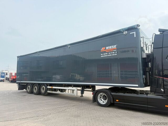 Semirremolque con piso móvil KNAPEN K200 Schubboden 92m³ XHDI 15 Bretter Top Zustand