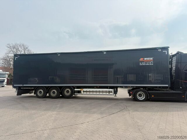Semirremolque con piso móvil KNAPEN K200 Schubboden 92m³ XHDI 15 Bretter Top Zustand