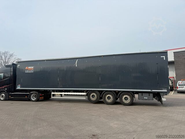 Semirremolque con piso móvil KNAPEN K200 Schubboden 92m³ XHDI 15 Bretter Top Zustand
