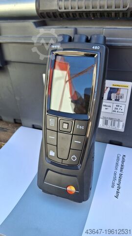 Testo 480, merač vlažnosti i brzine vazduha Testo 480