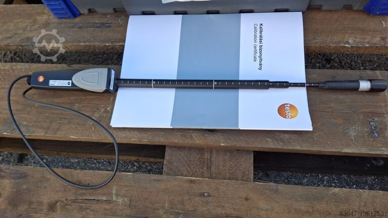 Testo 480, merač vlažnosti i brzine vazduha Testo 480