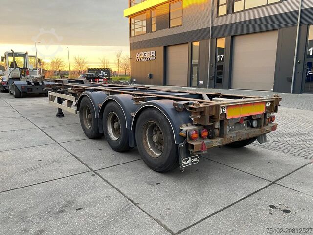 Μεταφορά εμπορευματοκιβωτίων Van Hool Container Chassis / 2x Extendable / BPW / 45FT