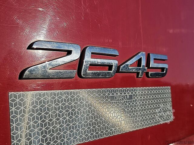 3-sidet tippelad MERCEDES-BENZ ACTROS 2645 6X4 RETARDER 151TKM