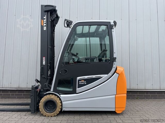 Elektrisk 3 -hjulet gaffeltruck Still RX20-16L - TOP AKKU!
