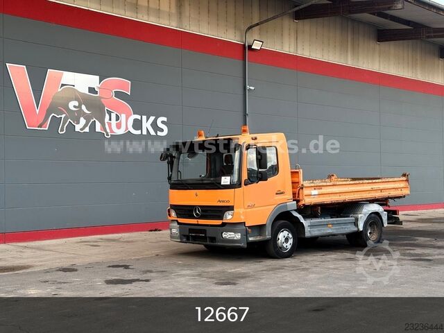 Τριαξονικό ανατρεπτικό βαν MERCEDES-BENZ Atego 822 K 4x2 BB MEILLER DSK/ AHK/Klima/