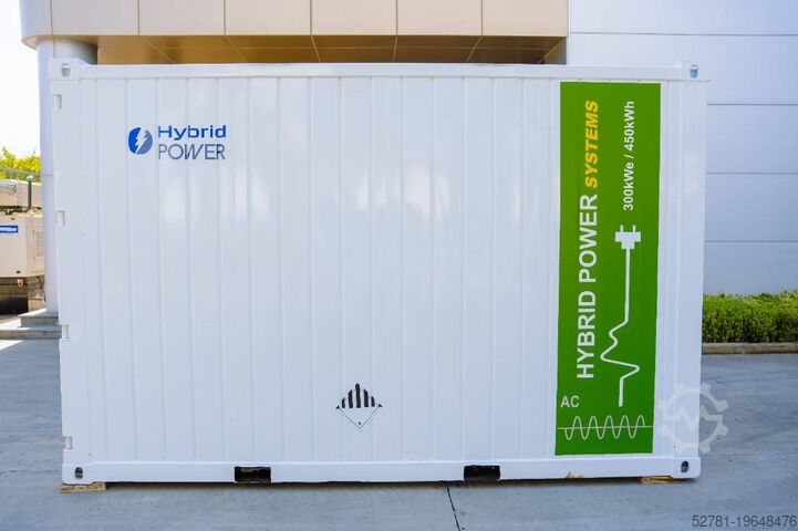 Aggregeret  PHE125 Hybrid Energy System - 125 kVA - 237 kWh