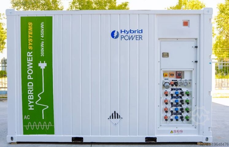 Aggregeret  PHE125 Hybrid Energy System - 125 kVA - 237 kWh