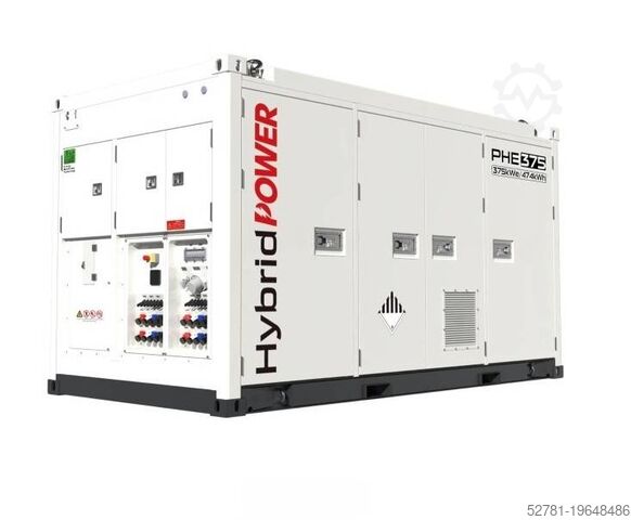 Aggregaat  PHE375 Hybrid Energy System- 375 kVA - 474 kWh