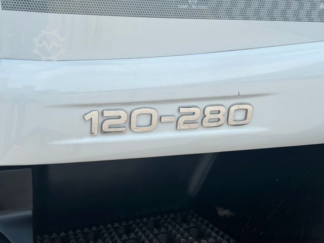 Háromirányú billenő teherautó IVECO 120E280 Kipper/Kran/Palfinger/Funk/nur 32 tkm !