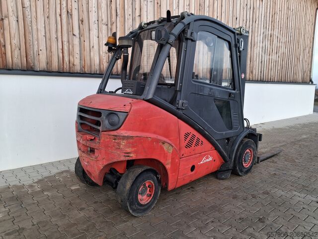Forklift Linde H 30 Diesel Triplex Doppelzusatzhydrauli