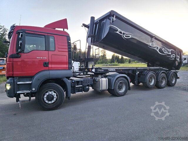 Standardowy ciągnik siodłowy MAN TGS 18.470 4x4 Hydrodrive BL