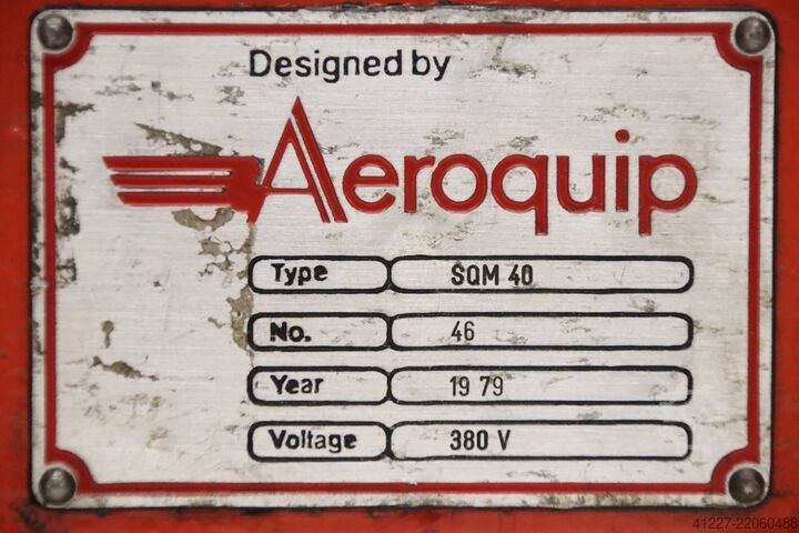 Prasa do węży hydraulicznych Aeroquip SQM 40 Ø 14 bis 35 mm