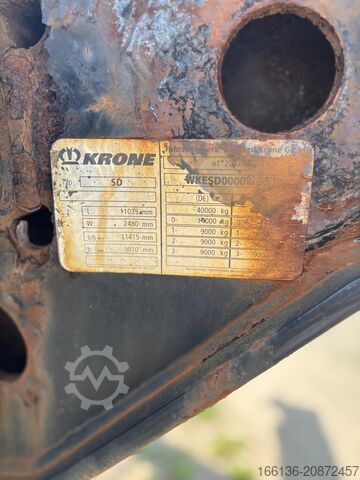 Naczepa Krone Box Liner SDC 27 eLTU4