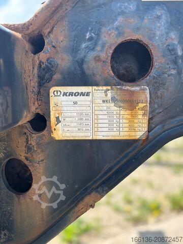 Naczepa Krone Box Liner SDC 27 eLTU4