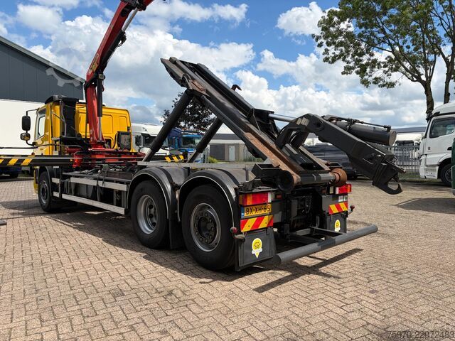Vrachtwagen met kraan DAF CF 75.250 PALFINGER CRANE + HOOKLIFT  143.037km