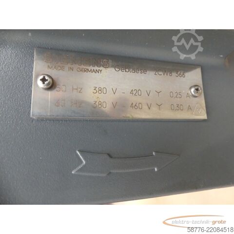 Besturingsunit Siemens 1PH6135-1NF46-0AA0 Motor SN: EH110037685005 -generalüberholt-