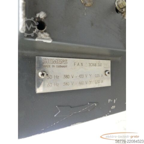 Besturingsunit Siemens 1PH6135-4NF46 Motor SN: EH380165108001